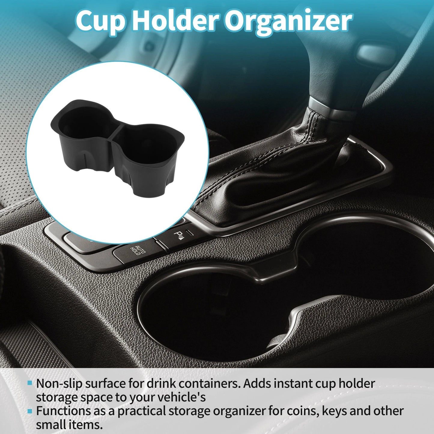Center Console Cup Holder Organizer 1 pc for Buick Envision (2021–2023)