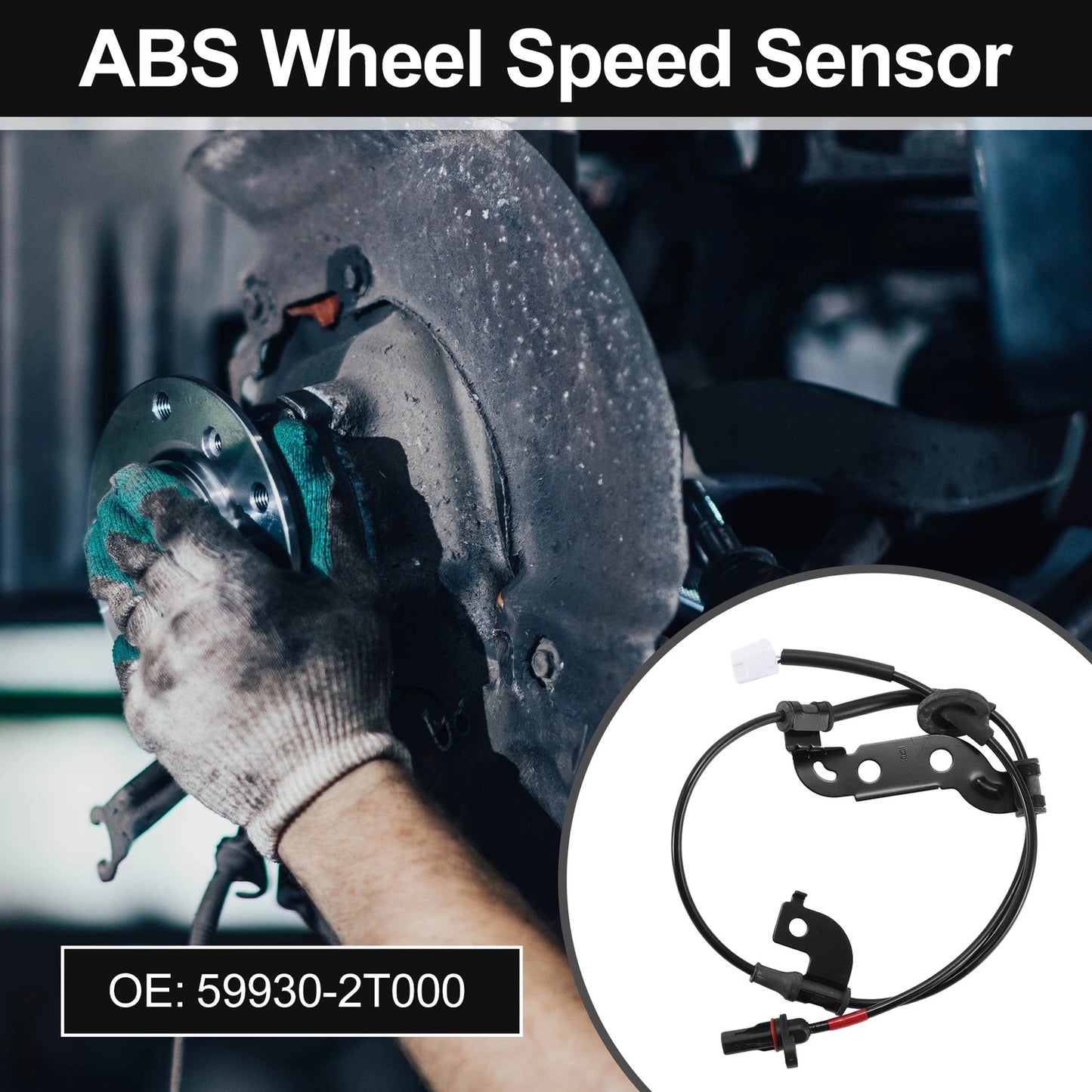 ABS Wheel Speed Sensor for Kia Optima (2011-2016) Rear Right