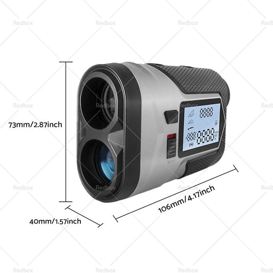 1200M Laser Golf Range Finder with Vibration & LCD Display for Golf