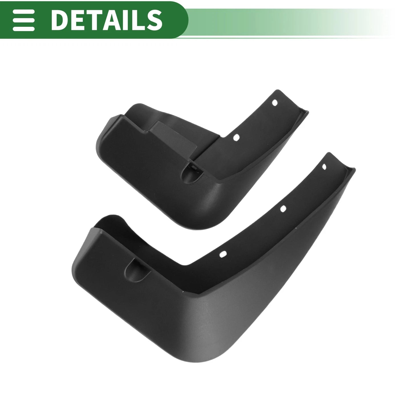Mud Flaps Splash Guards 1 Set for Nissan Murano (2015-2019)