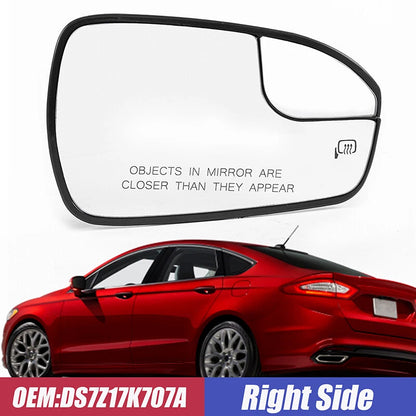 Right Side View Mirror Glass Assembly for Ford Fusion (2013-2020)