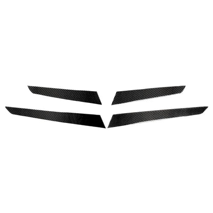 4 x Inner Door Panel Cover Trim for Mercedes-Benz W204 (2007-2014) Black