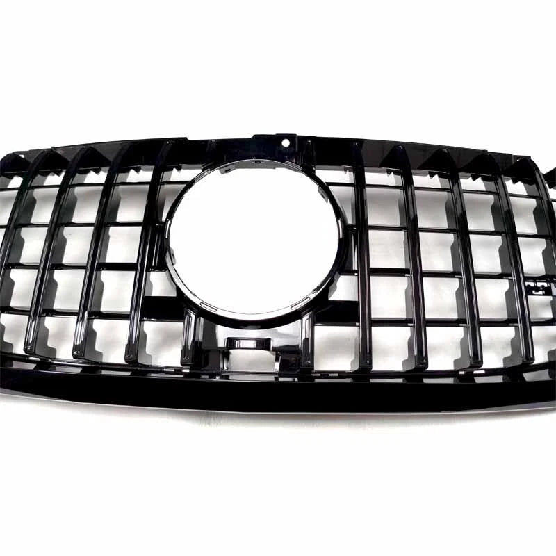 Black Front Bumper Grille Grill for Benz Sprinter W907 2019-2024