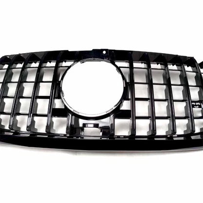 Black Front Bumper Grille Grill for Benz Sprinter W907 2019-2024