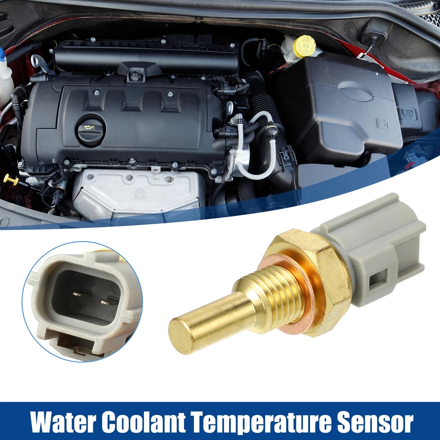 Car Engine Coolant Water Temperature Sensor for Yamaha YZF-R1 (2002–2014)