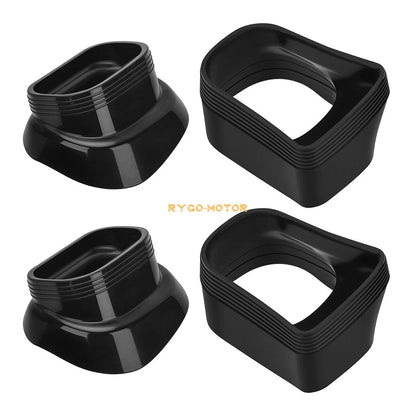 4 Pack / Ram Air Intake Duct Rubber Boots for Suzuki GSXR GSX-R (1996–2000)