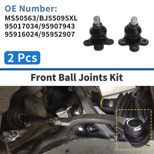 2 x Front Upper Ball Joints for Buick Encore (2013–2022)