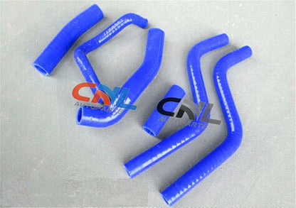BLUE silicone radiator hose for Honda CR250R (1988-1991)