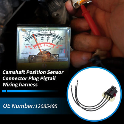 Camshaft Position Sensor Connector Pigtail Wiring Harness for Chevrolet