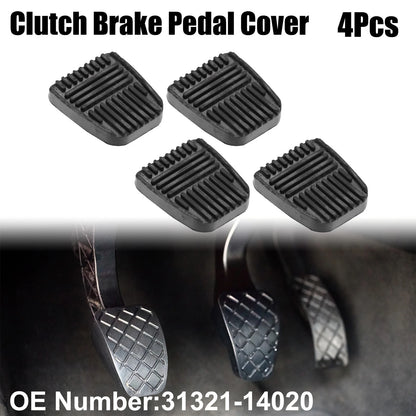 4 Pcs Anti-Slip Brake Clutch Pedal Covers for Toyota 4Runner (1984-2001)