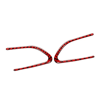 Red Steering Wheel Button Cover Trim for Infiniti Q50 Q60 (2014-2019)