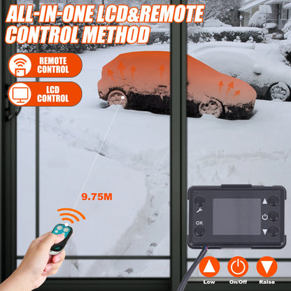 12V 5KW Diesel Air Heater with LCD Remote Control for Car RV Indoors