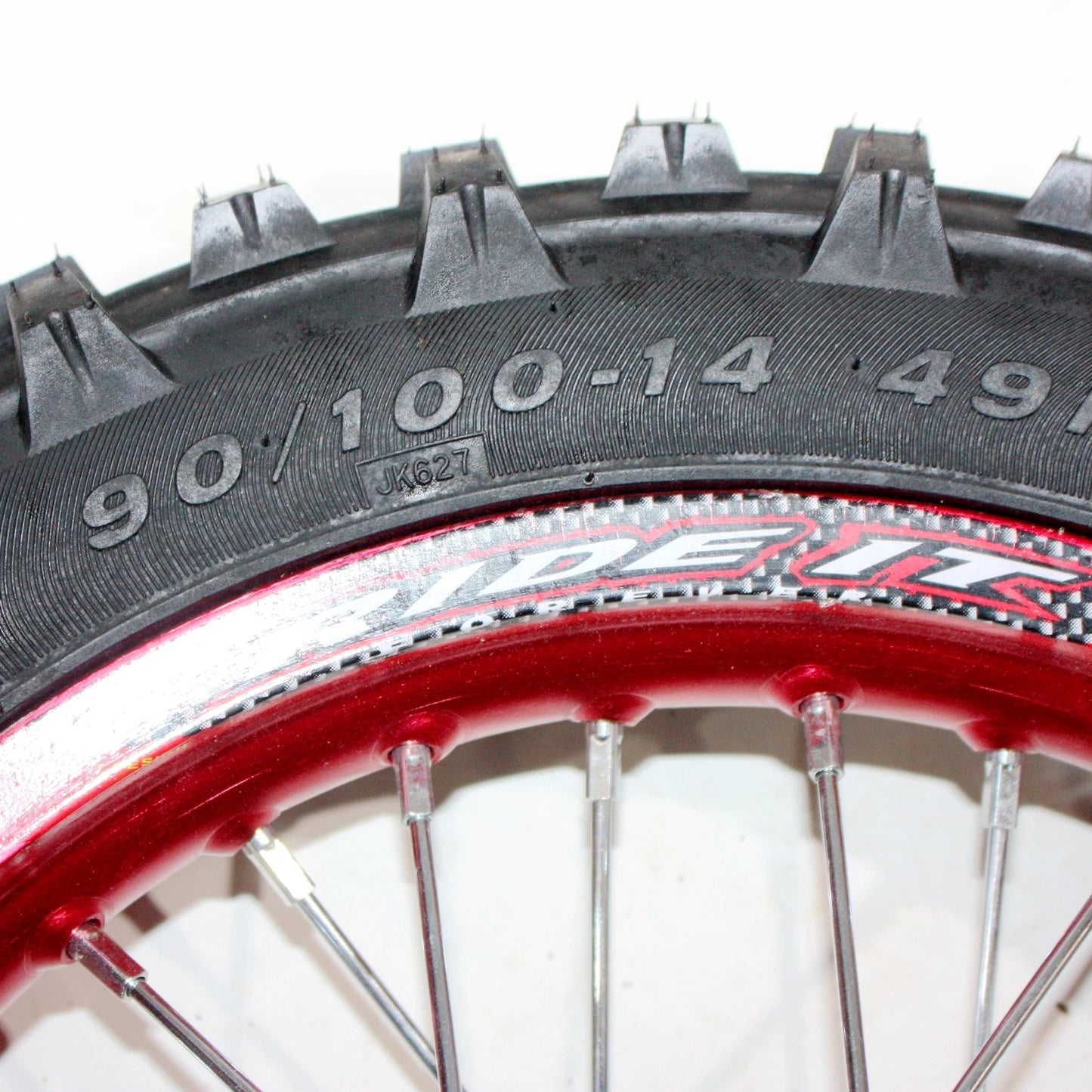 14" Rear Alloy Wheel Rim for PIT PRO Bigfoot Dirt Bike (90-100)