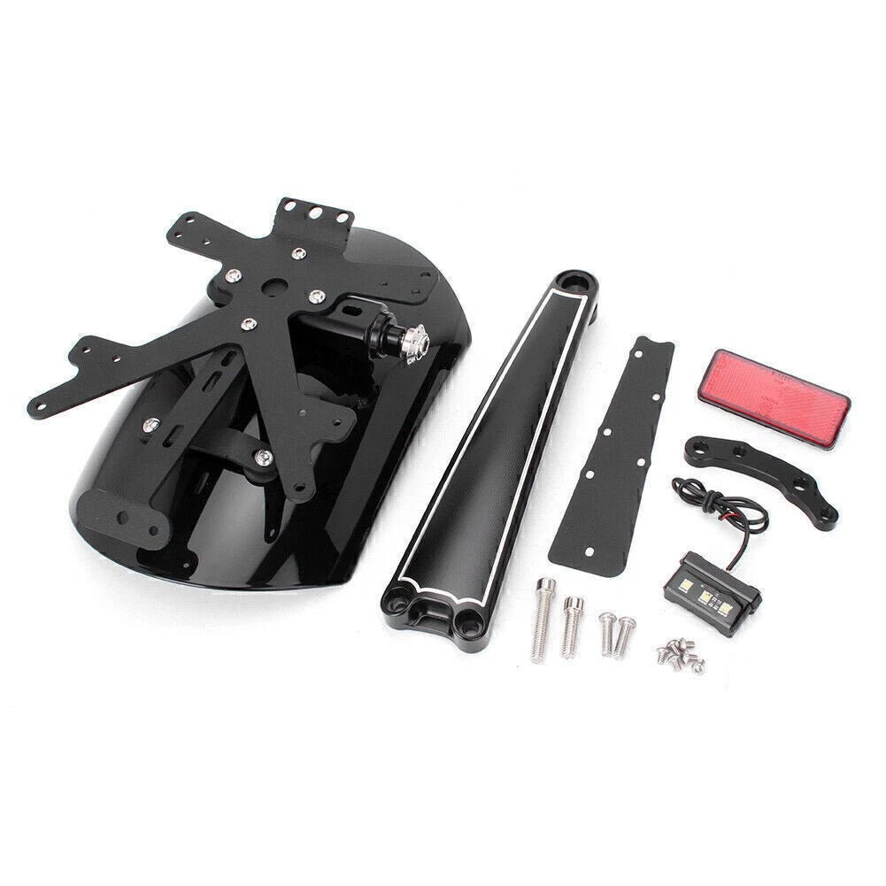 Black Rear Hugger Mudguard for BMW R1200R NINE T (2014-2017)