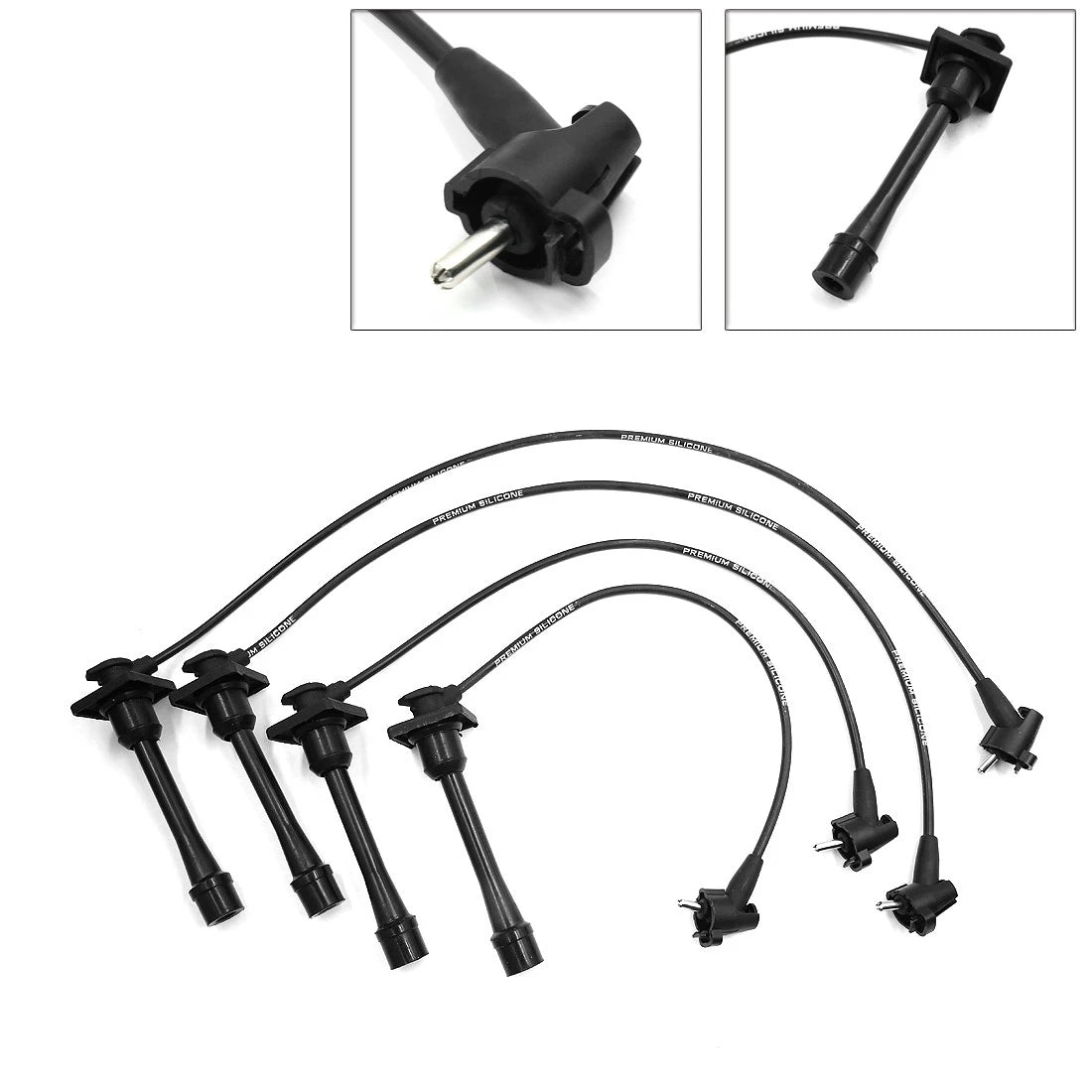 4 x Spark Plug Ignition Wires for Toyota Celica Corolla (1990-2002)
