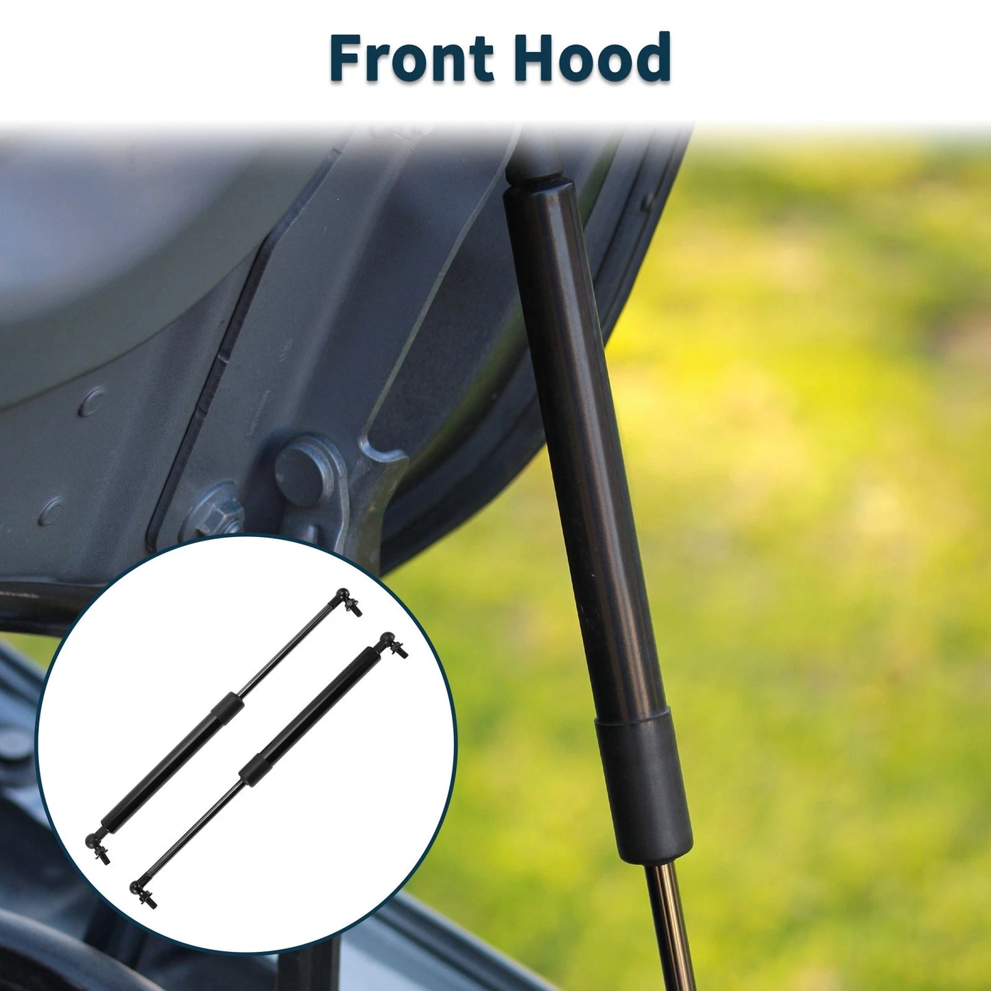 Front Hood Lift Supports Struts Gas Spring for Toyota Celica (1982–1984)