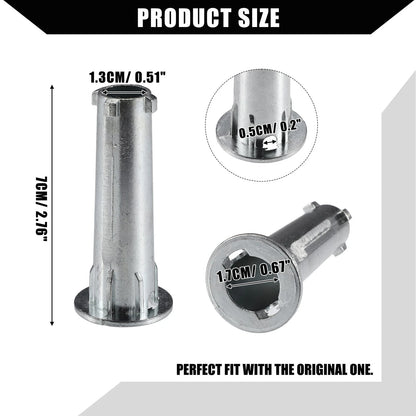 Exterior Mirror Hinge 1x for BMW X1 E84, X3 F25 Durable Silver Tone