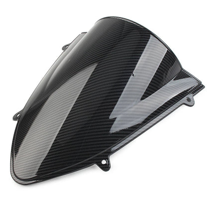 Windshield Screen for Kawasaki Ninja 250 250R EX250 (2008-2012) Carbon Fiber Black