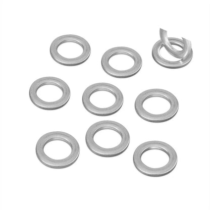 10 Pcs 14mm Oil Drain Plug Crush Washer Gasket Set for Honda Acura (All Years)