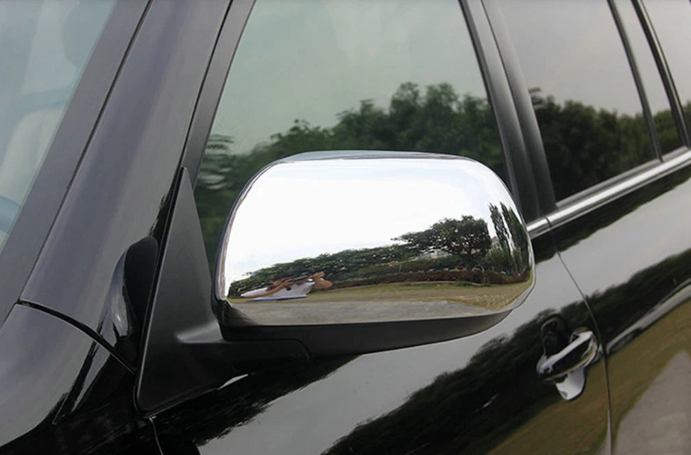 Chrome Rearview Mirror Lid Side Cover Trim for Toyota Sienna (2011-2020) 2 x pcs
