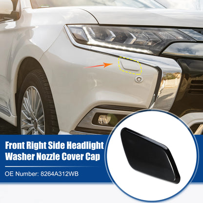 Front Right Headlight Washer Nozzle Cover for Mitsubishi Outlander (2015-2017)