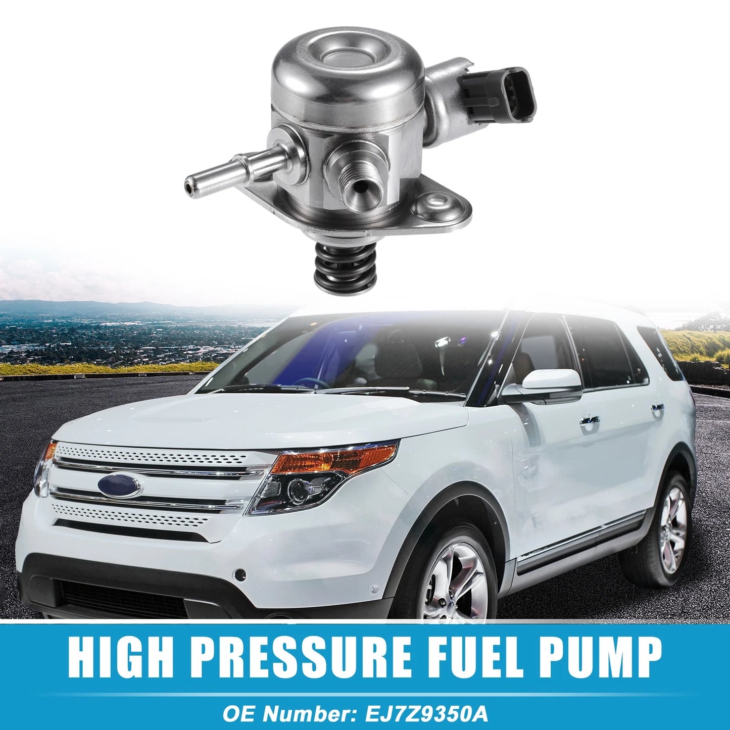 Fuel Pump for Ford Edge 2015-2018 - Auto Replacement Silver Tone