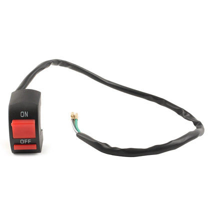 7/8" Motorcycle Handlebar Kill On-Off Switch for Scooter ATV Dirt Bike (2023)