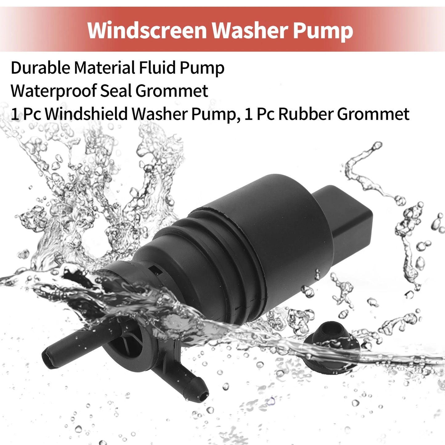 Windshield Washer Pump w/ Grommet for Buick Regal (2000-2004)
