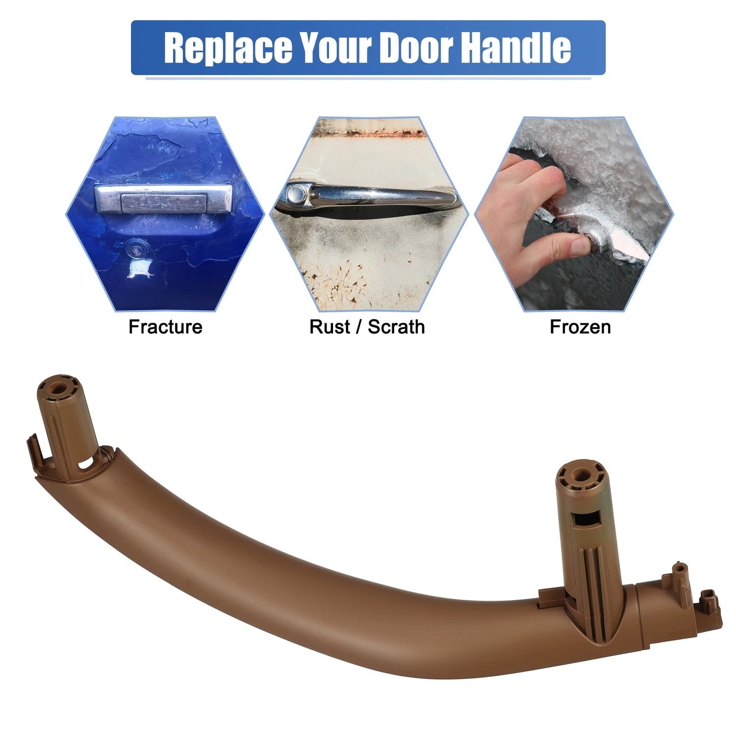 Left Interior Door Handle for BMW X5, X6 (2014-2018)