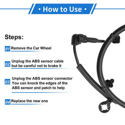 ABS Wheel Speed Sensor for Chevrolet Equinox