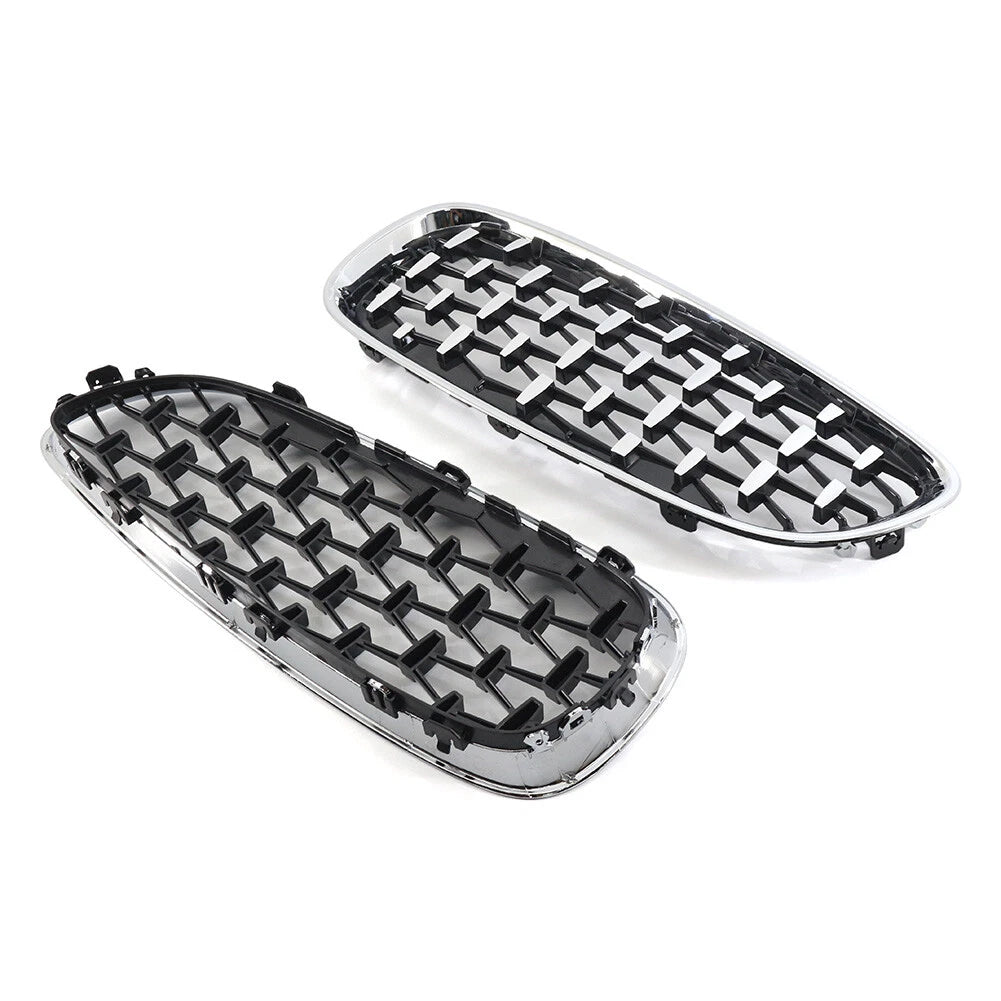 Front Grille Diamond Meteor Style Chrome Grill for BMW Z4 E89 (2009-2016)