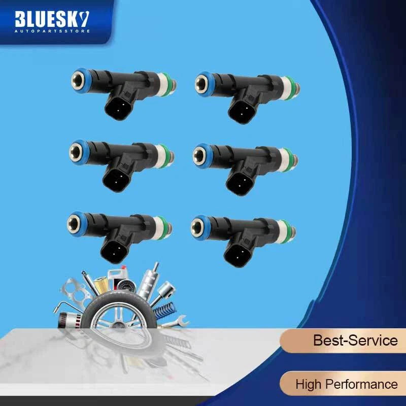 6PCS Fuel Injectors for Land Rover Discovery 4.0L (2005-2009)