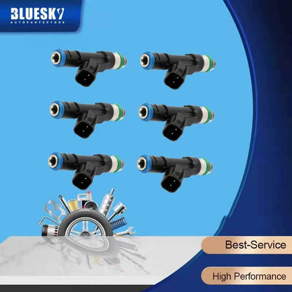 6PCS Fuel Injectors for Land Rover Discovery 4.0L (2005-2009)