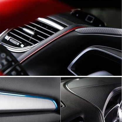 16ft Red Car Interior Door Edge Molding Trim for Universal Models