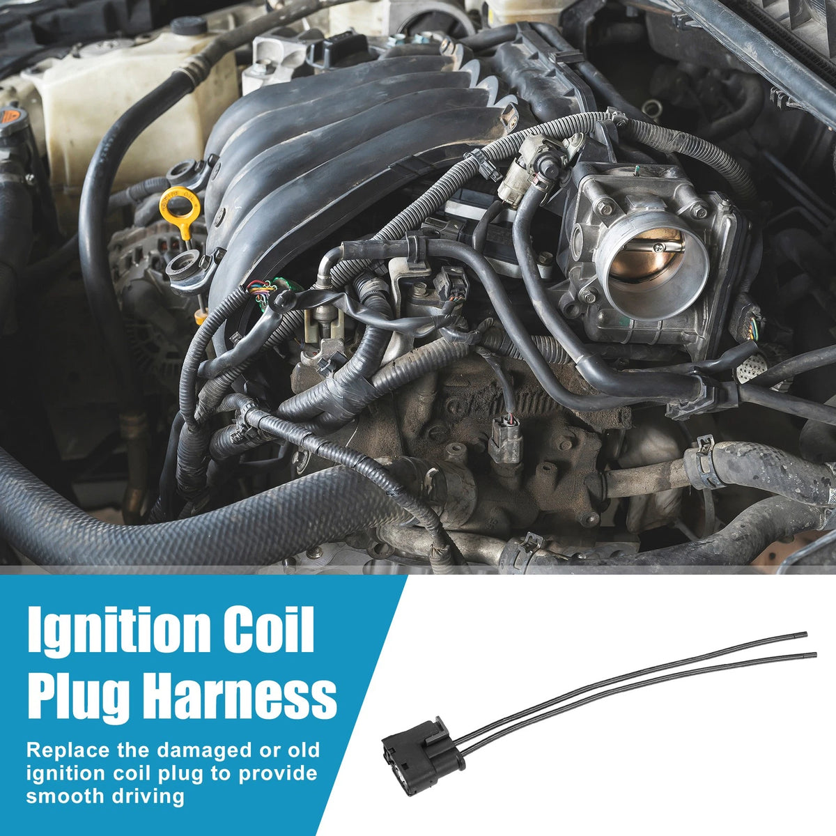3 x Car Ignition Coil Connectors for Toyota 4Runner (1996-2002)