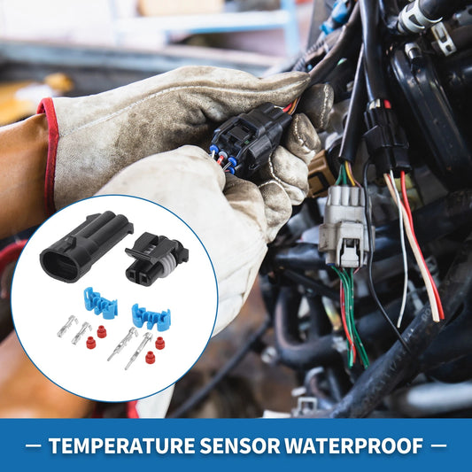 2 Pin Temperature Sensor Waterproof Connector for Chevy