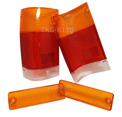 Bumper & Tail Light Lenses for Mazda B2000 B2200 B2600 (1985-1998)