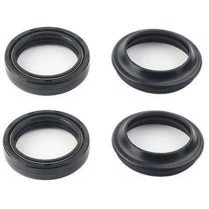 4 x Black Oil Seals Dust Seals for Front Fork Damper Shock Absorber (50-63)