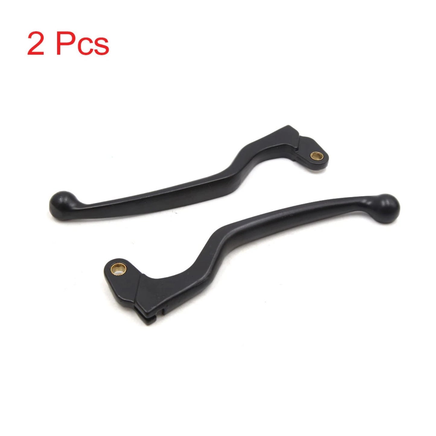 2Pcs Black Aluminum Alloy Motorcycle Left Brake Clutch Handle Lever for GN