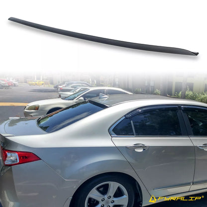 Black Roof Spoiler for Honda TSX CU2 Sedan (2009-2014)