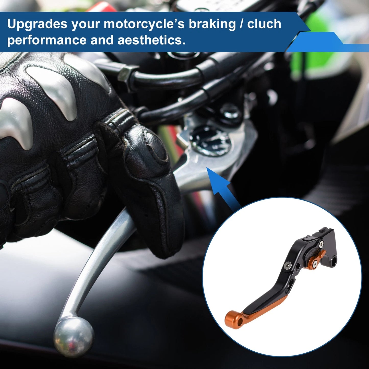 Levers / 2 x Adjustable Short / Brake Clutch Levers for Yamaha YZF R1