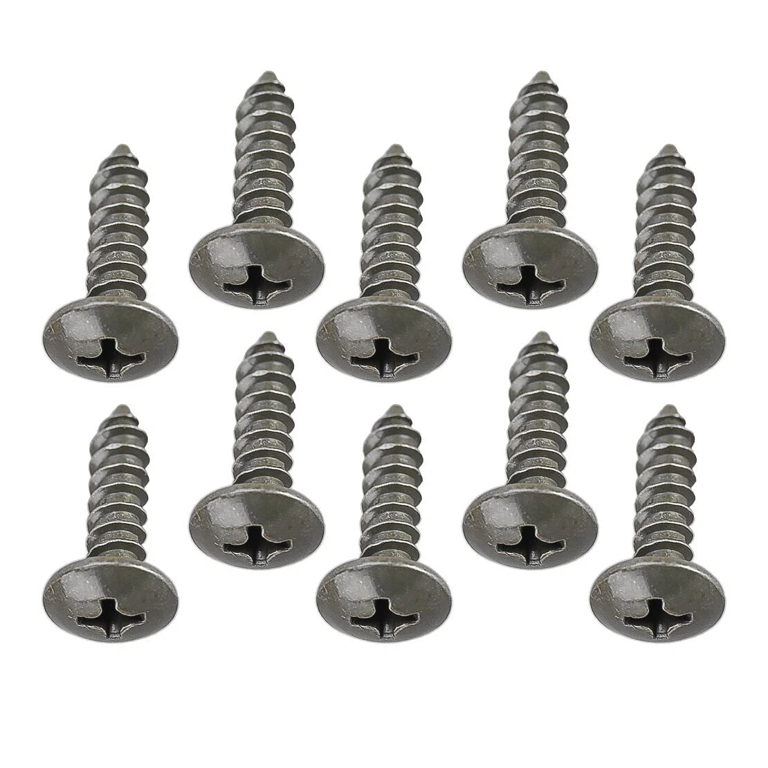 10 x Car Bumper Inner Fender Wheel Bolt Screws for Various Models