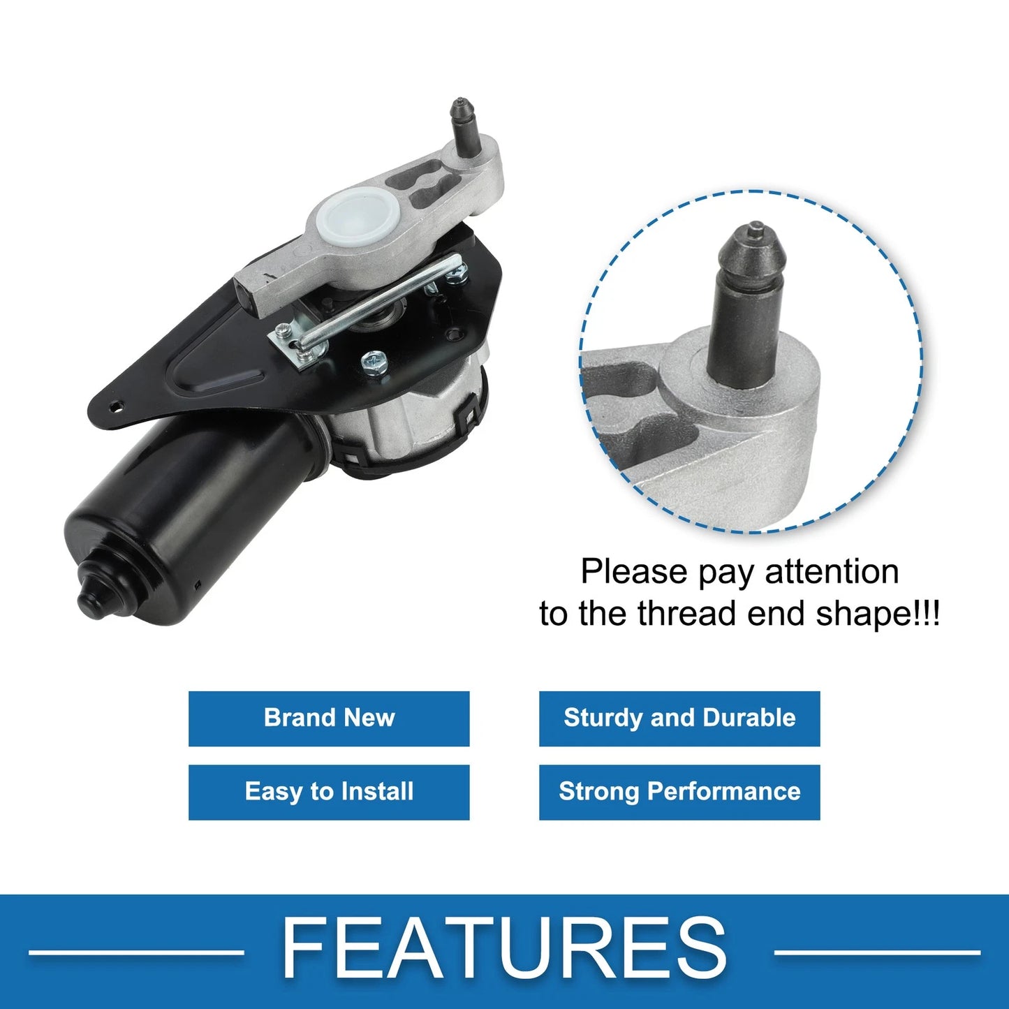 Front Windshield Wiper Motor for Ford Crown Victoria (1995-2002)