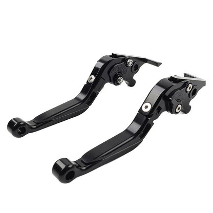 CNC Extendable Brake Clutch Levers for BMW G310R G310GS (2017-2021) Black