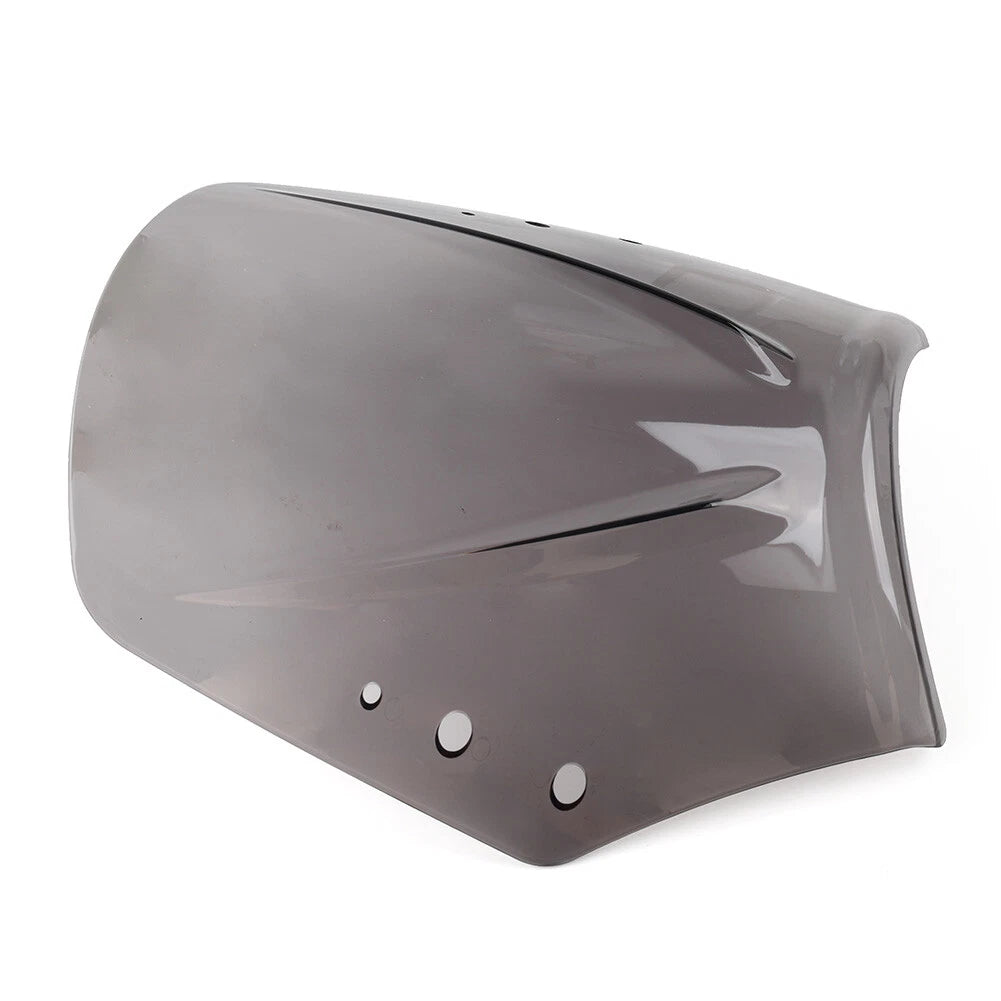 Gray Universal Motorcycle Windshield Deflector