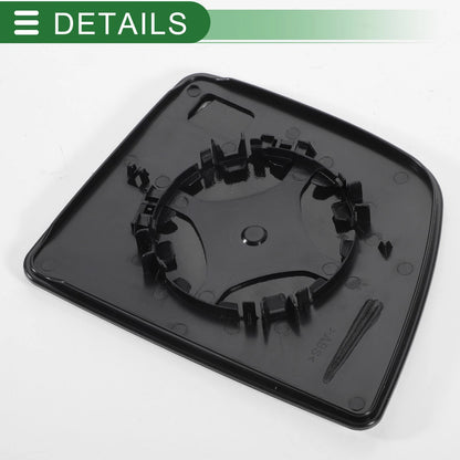 Left Side White Convex Mirror Glass for Ford Transit (2014-2018)