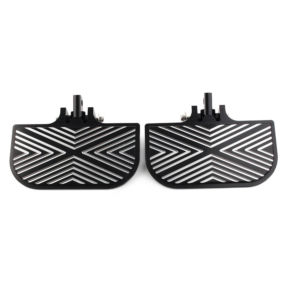 Aluminum Mount Passenger Floorboards for Harley Sportster XL Dyna