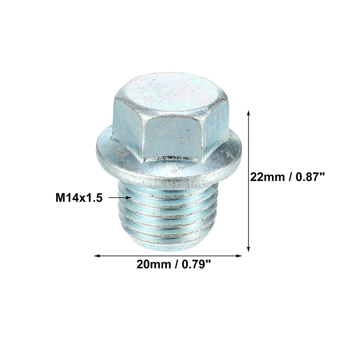 M14x1.5 Oil Drain Plug with Washer for Mitsubishi (2001-2023)