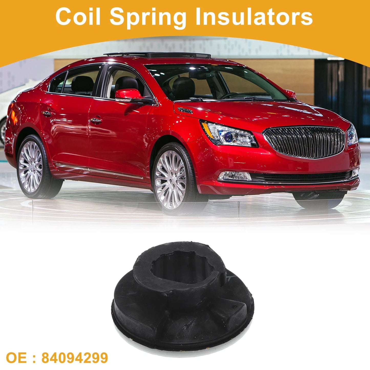 Front Lower Coil Spring Insulators for Buick Regal TourX (2018–2020)