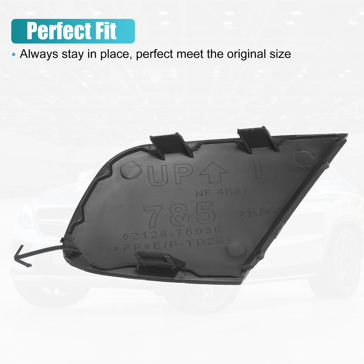Front Left Bumper Tow Hook Cover for Lexus CT200h (2014-2017)